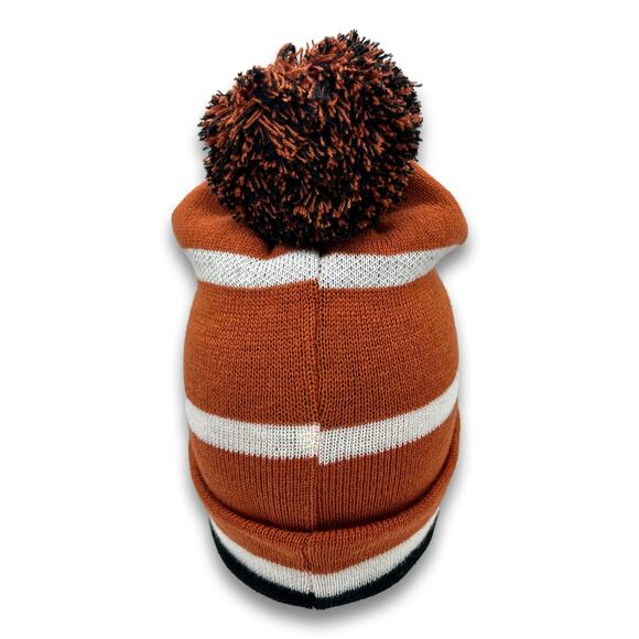 Texas Lone Star State Long Beanie Double Layered Pom Winter Snowboard Ski Hat - Picture 4 of 7